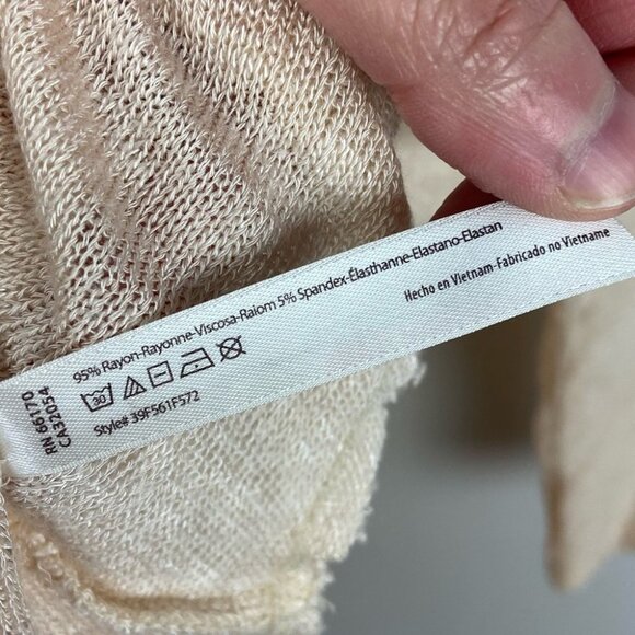 Free People Weekend Layering Top Tea Size XS Brown Revolve Lightweight Bohemian - Picture 7 of 10